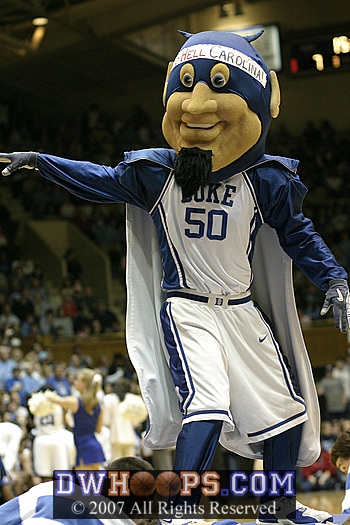 Surfing Devil with "Go To Hell Carolina" headband