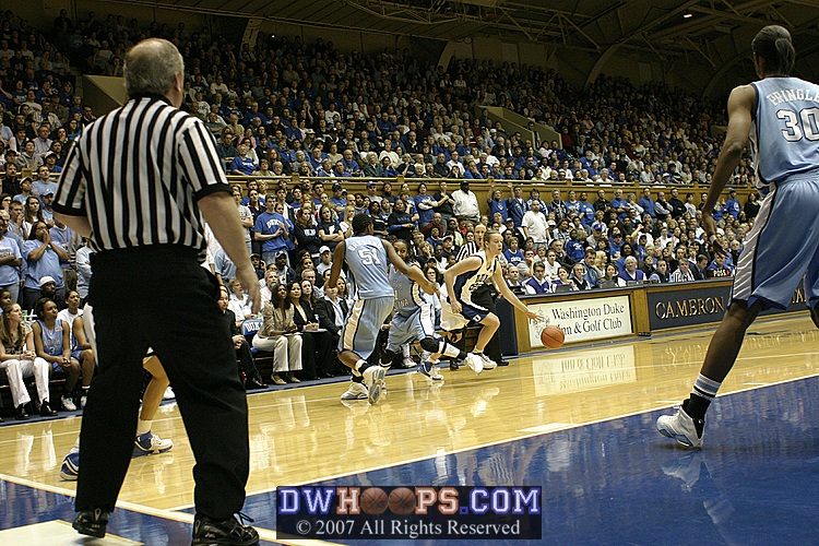 Brittany Mitch drives...