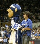 timeout - Duke's free throws and the t-shirt gun both had "issues" Sunday.