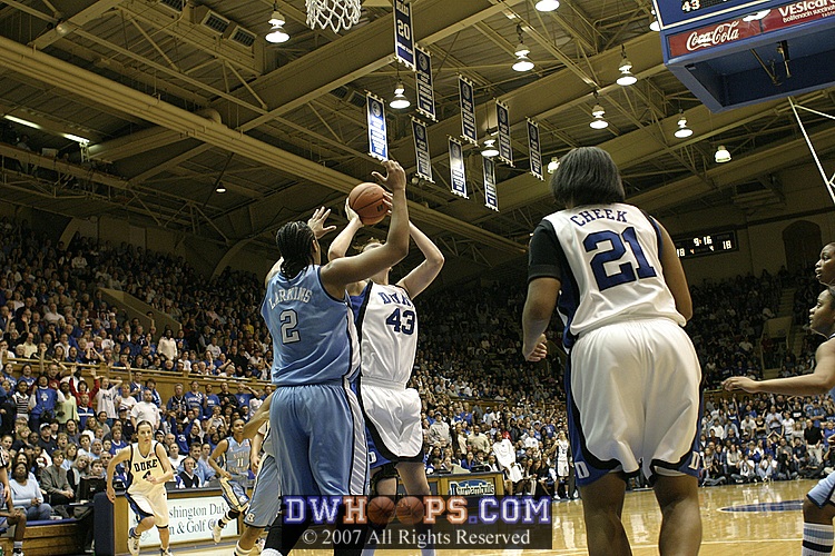 Larkins gives Bales a bit too much room, and Ali drains the short jumper.