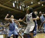 20-18, 9:14 - No board for Larkins this time, though she had 19 on the day.