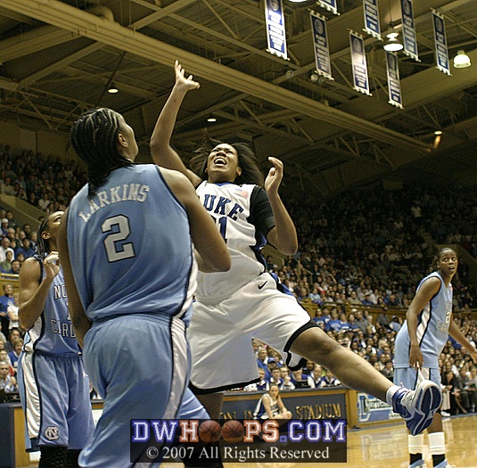 Joy Cheek puts up a jumper, and is fouled on the rebound.