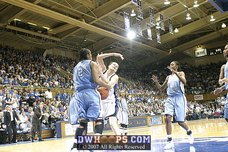 The strobe illuminates Larkins' block of Bales