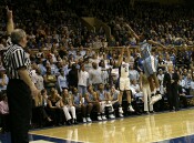 23-22, 5:19 - ...who found Emily Waner in the corner for three...