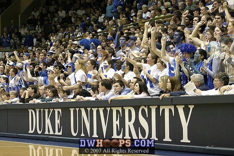 Remember the days when the band could sit midcourt?