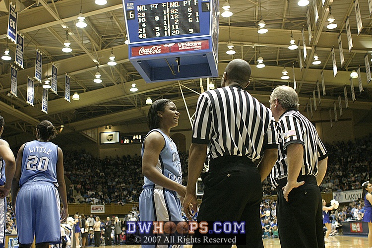 After a media timeout, Latta is unable to negotiate possession