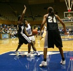 Joy Cheek creates her own shot in the lane (1 of 2)