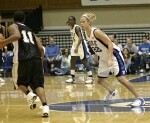 Brittany Mitch on defense (1 of 2)