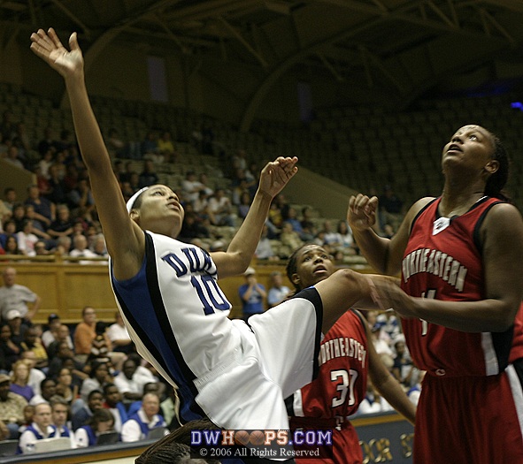 Lindsey Harding after a shot and contact
