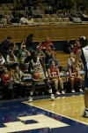 Bridgette Mitchell in the corner