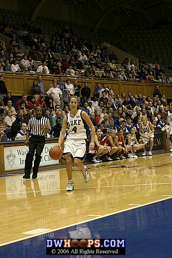 Abby Waner on the break