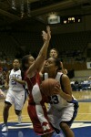 Wanisha Smith about to take it up, strong
