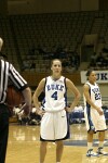 Abby Waner awaits a free throw opporunity