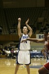 Abby Waner shoots a free throw