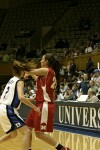 Emily Waner's defense forces a Marist player to pass
