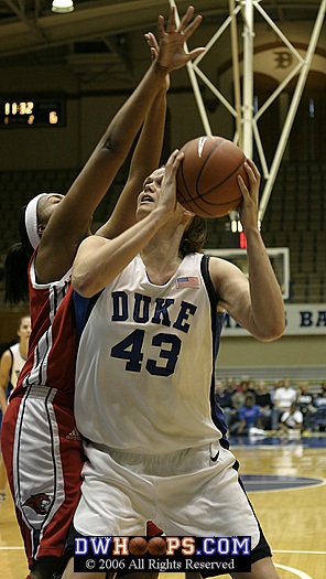 Alison Bales takes a shot (1 of 3)