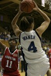 Abby Waner with the rebound