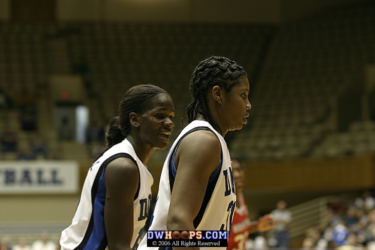 Bridgette Mitchell and Keturah Jackson