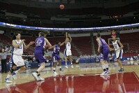 6-2, 18:22 - Lindsey Harding missed this three point shot