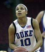 9-5, 16:18 - Lindsey Harding shoots free throws, making one of two