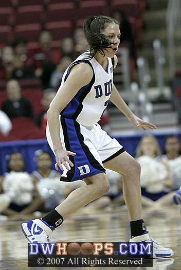 Emily Waner on defense