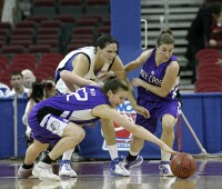  - This scramble resulted in a jump ball