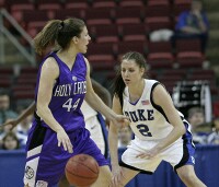  - Emily Waner guards Bethany O'Dell