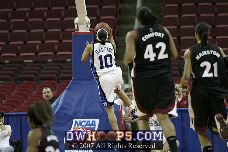 ...and an easy layup for Lindsey