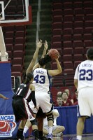  - Alison Bales is doubled inside