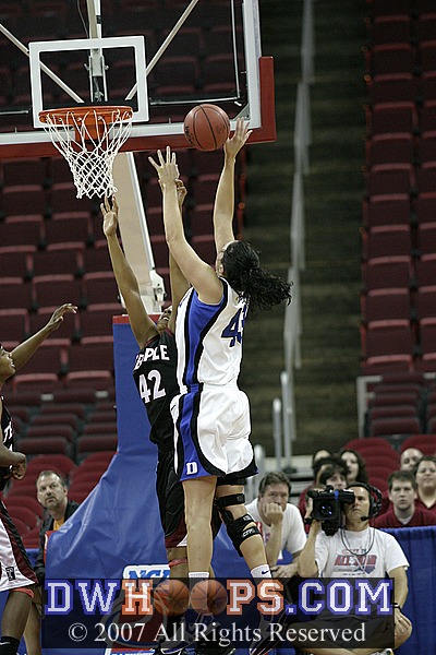 Again well guarded, Ali misses this jumper