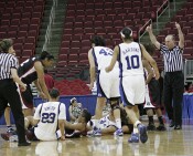  - The result of the scrum was a jump ball...but the arrow had not been set...