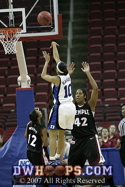 Harding's jumper extends Duke's lead to 12