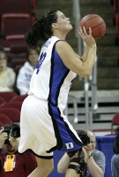 34-22, 1:59 - Alison Bales from the baseline, a miss this time