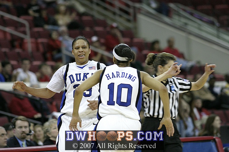 Smith and Harding celebrate the 3