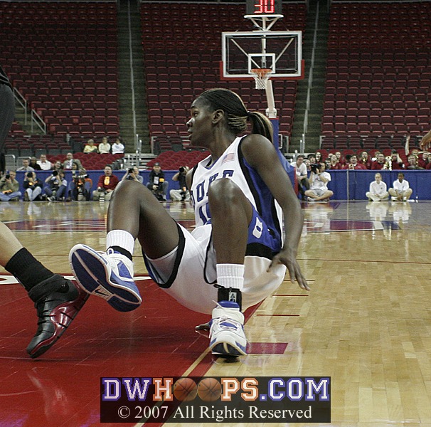 Bridgette Mitchell hits the deck