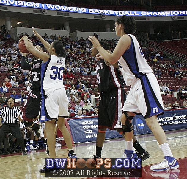 Carrem Gay ties up Kamesha Hairston