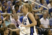 14-12, 6:01 - Brittany Mitch comes out of the game