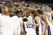  - pregame huddle