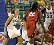  - Abby Waner guards Matee Ajavon