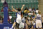 34-31, 13:46 - Duke's seniors can't stop this Ajavon layup