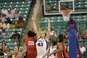 43-41, 5:07 - Bales' defense induces an Ajavon miss