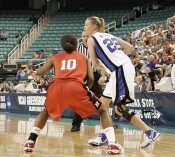  - Brittany Mitch works against Epiphanny Prince
