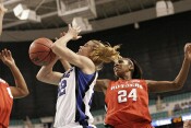 34-31, 12:50 - Mitch rebounds the Waner miss...