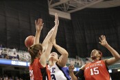 43-41, 3:17 - Heather! Pick on someone your own size! :)