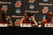  - Smiles in the Rutgers press conference