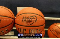  - Custom basketballs for the Maggie Dixon Classic