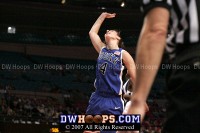  - Abby's layup with 6:07 left in the 1st  began a 10-0 Duke run