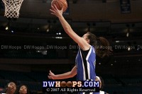  - Abby Waner goes in for a layup to tie, but there's no shot because she travelled first