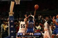  - Zellous is unable to convert this layup, but Marcedes Walker was right there for the stickback