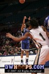  - A three point attempt from Jasmine Thomas with 5 to shoot was a good look, but no dice
